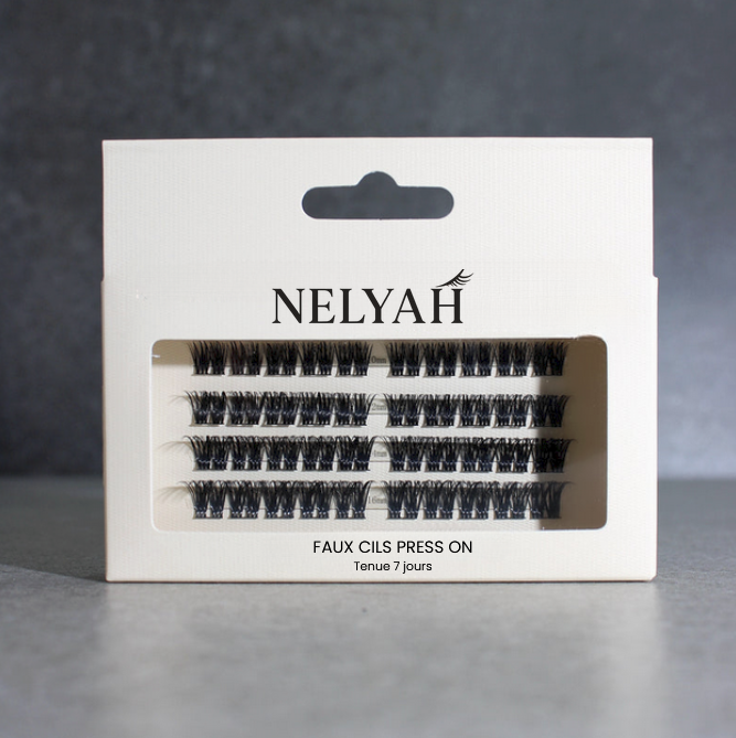 NELYAH LASH – Vorgeklebte künstliche Wimpern – Natürlicher Effekt und wasserfest