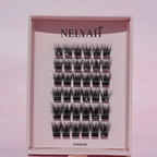 NELYAH LASH – Vorgeklebte künstliche Wimpern – Natürlicher Effekt und wasserfest