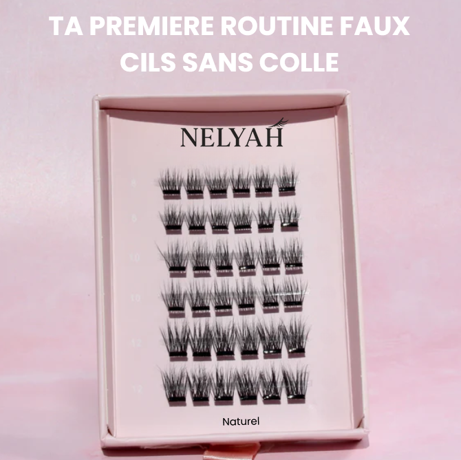 NELYAH LASH – Faux cils précollés – Effet naturel et waterproof