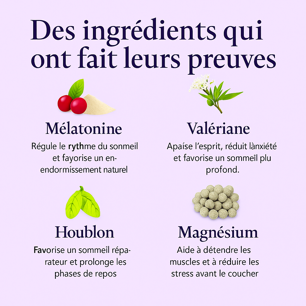 NELYAH DREAM – Patch naturel apaisant à la mélatonine – Sommeil profond & réparateur