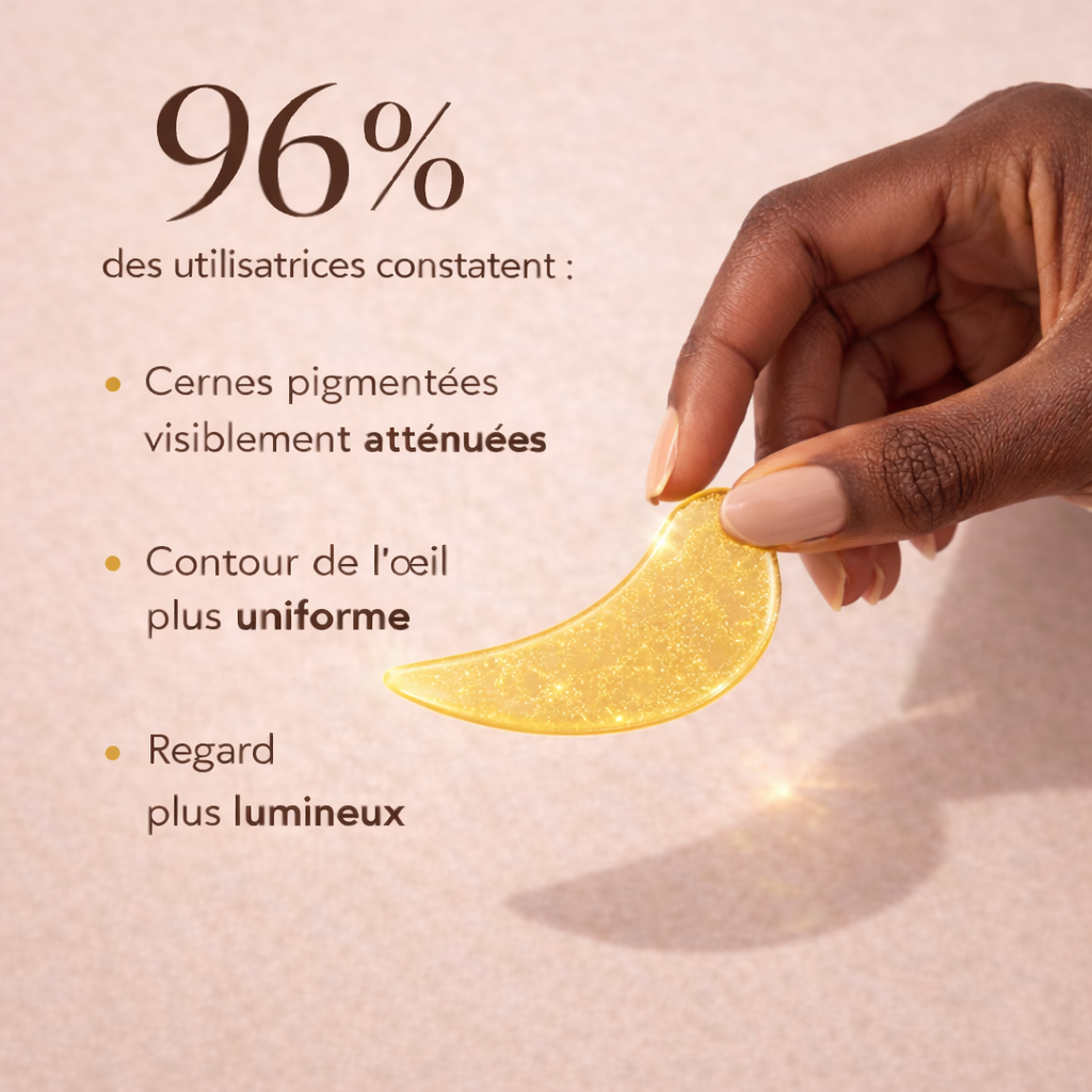 Patchs anti-cernes pigmentées